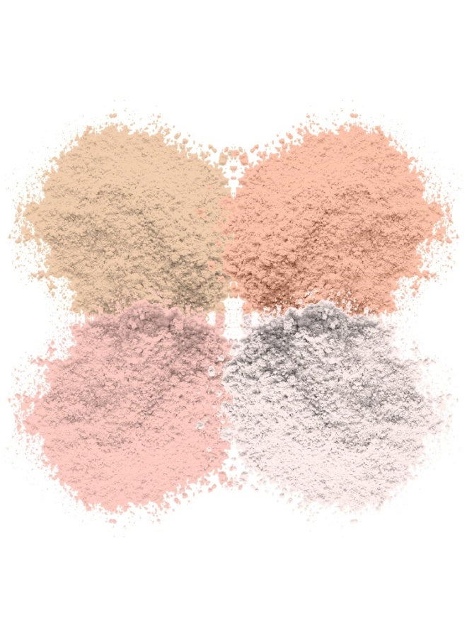 COLORS QUEEN High Definition Mirror Smooth 4 Color Face Makeup Loose Powder | Lightweight, Long Lasting Face Makeup Setting Powder (02 - Multicolor) - Image 2